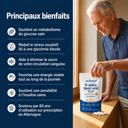 Acide R-Alpha-Lipoïque — Capsules molles 600 mg, forme R pure