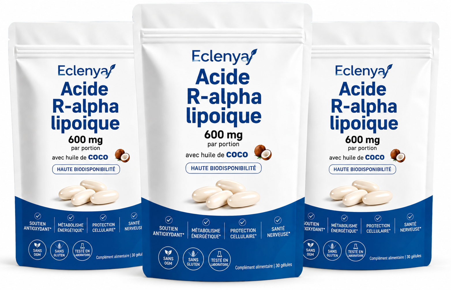 Three Eclenya pouches
